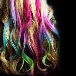 12′li Rengarenk Saç Tebeşiri - Thumbnail