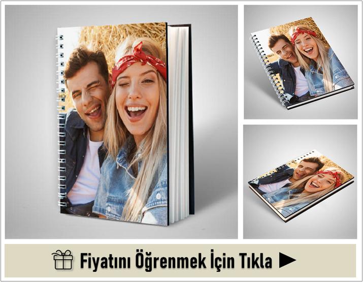 Kişiye Özel Fotoğraf Baskılı Defter