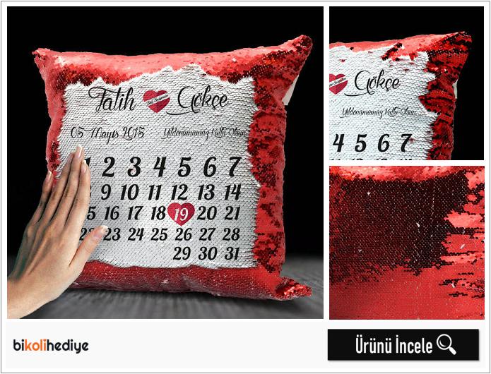 sihirli yastık - erkeğe hediye kutusu