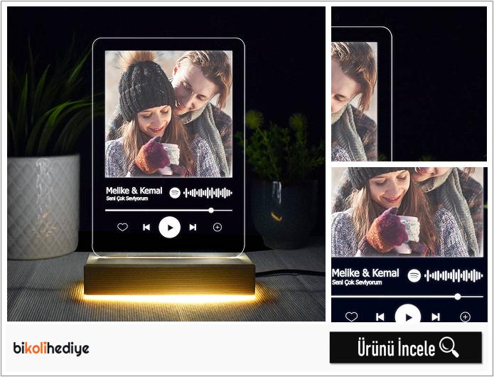 led lamba - erkek sevgiliye hediye kutusu