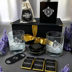 Ağabeye Hediye Diamond Signature Elegan Viski Seti - Thumbnail