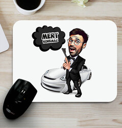  - Ajan Bond Karikatürlü Mouse Pad