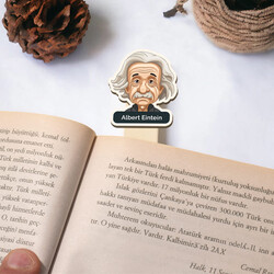  - Albert Einstein Esprili Çubuk Kitap Ayracı