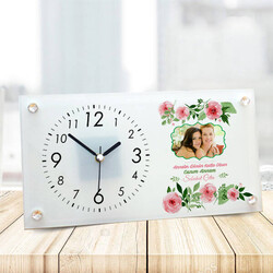  - Anneler Günü Hediyesi Tasarım Masa Saati