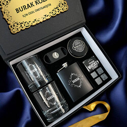 - Arkadaşa Hediye Royal Barrel Elegan Viski Seti