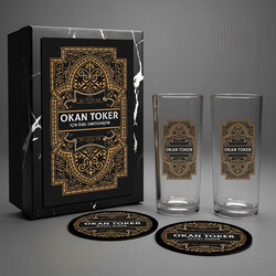 Arkadaşa İsimli İkili Rakı Bardağı Seti - Thumbnail