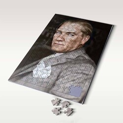  - Atatürk Resimli 130 Parça Puzzle MDL104