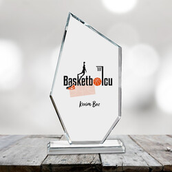  - Basketbolculara Özel Kristal Cam Ödül