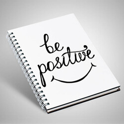  - Be Positive Temalı Motto Defter