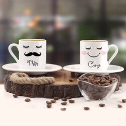 Ben ve Sen İkili Kahve Fincanı - Thumbnail