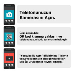 Bizim Yıldızlarımız Ses İzi Kanvas Tablo - Thumbnail