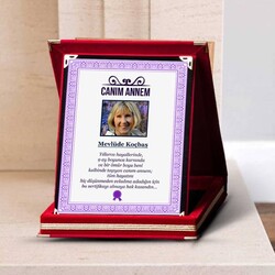  - Canım Annem Fotoğraflı Plaket