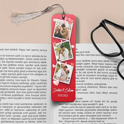 Canım Aşkım 3 Fotoğraflı Kitap Okuma Ayracı - Thumbnail