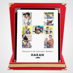  - Canım Babam Fotoğraflı Harf Plaket