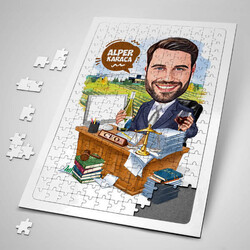  - Ceo Erkek Karikatürlü Puzzle