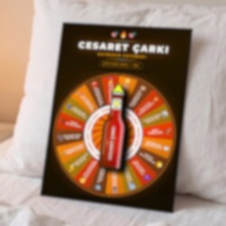  - Çiftlere Özel Erotik Cesaret Çarkı Şişe Çevirme Yatak Oyunu