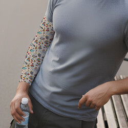  - Çılgın Motorcu Tasarım Erkek Kol Çorabı