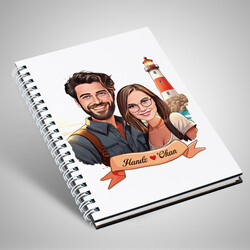  - Deniz Feneri ve Aşkımız Karikatürlü Defter