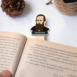 Dostoyevski Esprili Çubuk Kitap Ayracı - Thumbnail