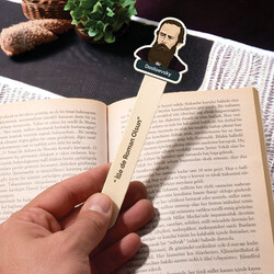 Dostoyevski Esprili Çubuk Kitap Ayracı - Thumbnail