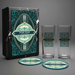 Elegan Tasarımlı İsimli Rakı Bardağı Seti - Thumbnail