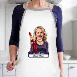  - En Süslü Anne Karikatürlü Mutfak Önlüğü