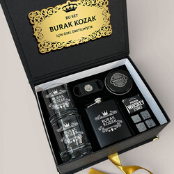 Erkek Arkadaşa Noble Signature Elegan Viski Seti - Thumbnail