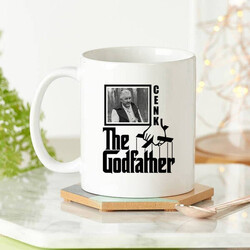Godfather İsimli ve Fotoğraflı Kupa Bardak - Thumbnail
