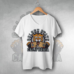  - Golden State California Tişört