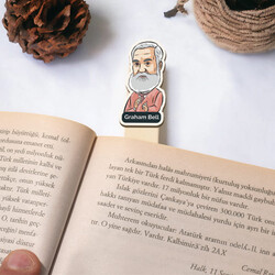 Graham Bell Esprili Çubuk Kitap Ayracı - Thumbnail