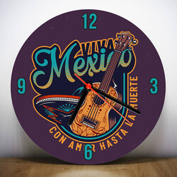  - Guitar Wall Clock - Gitar Duvar Saati