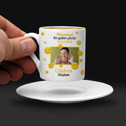 Güler Yüzlü Yengem Kahve Fincanı - Thumbnail