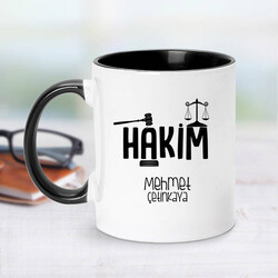  - Hakim İçin Siyah Kupa Bardak