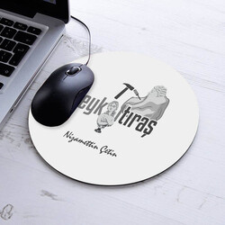  - Hediyelik Heykeltıraş Temalı Yuvarlak Mousepad