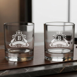 - Hediyelik İsim Baş Harfli İsimli İkili Viski Kadehi