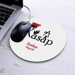  - Hediyelik Kasap Temalı Yuvarlak Mousepad