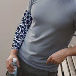  - Hediyelik Kuru Kafa Desenli Kol Çorabı