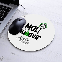  - Hediyelik Mali Müşavir Temalı Yuvarlak Mousepad