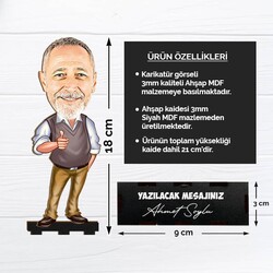 İlham Kaynağım Babam Karikatürlü Biblo - Thumbnail