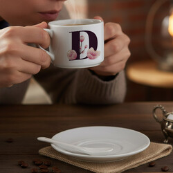  - İsim Baş Harfli Lüks Nescafe Fincanı