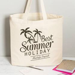  - İsme Özel Best Summer Holiday Plaj Çantası
