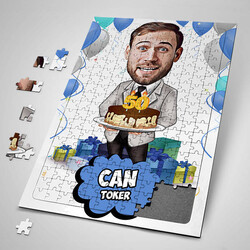  - İyi Ki Doğdun Karikatürlü Puzzle