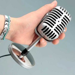 Transhine - Karaoke Ribbon Mikrofon - Thumbnail