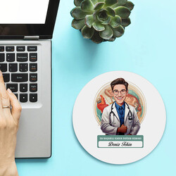 Karikatürlü En İyi Kadın Doğum Uzmanı Mousepad - Thumbnail