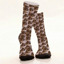  - Kedinizin Fotosuna Özel Çorap