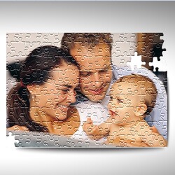  - Kişiye Özel 240 Parça Dikdörtgen Puzzle