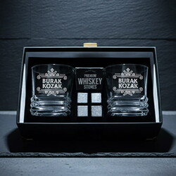 Kişiye Özel Bogota Prestige Storm Viski Seti - Thumbnail