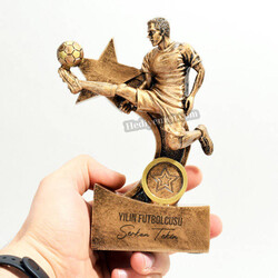 Kişiye Özel Futbolcu Ödülü ve Biblosu - Thumbnail
