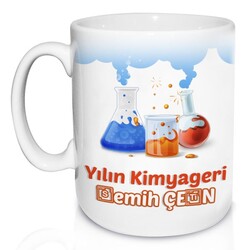  - Kişiye Özel Kimyager Kupa Bardak