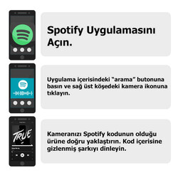 Kişiye Özel Spotify Ses İzi Kanvas Tablo - Thumbnail